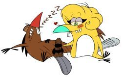 daggett_beaver, oc, nickelodeon, the_angry_beavers, asleep