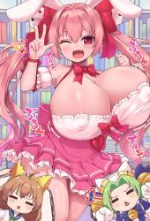 dejiko, puchiko, usada_hikaru, di_gi_charat, chiroshiron