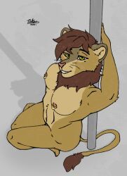turbofurr, beauty_mark, breasts, brown_body, brown_fur