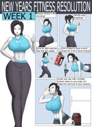 wii_fit_trainer, wii_fit_trainer_(female), nintendo, wii_fit, thickerwasp