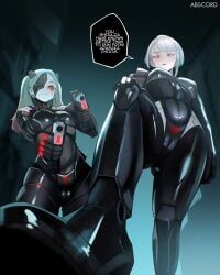 lucy_(cyberpunk), lucyna_kushinada, rebecca_(edgerunners), cyberpunk:_edgerunners, cyberpunk_(series)