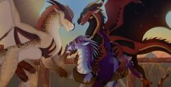 icewing_(wof), nightwing_(wof), sandwing_(wof), mythology, wings_of_fire