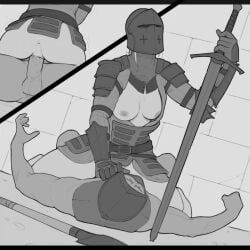 warden_(for_honor), for_honor, ragingrabbit2, 1girls, anus
