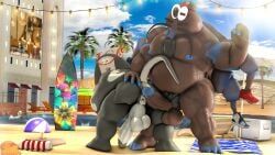 big_man_(splatoon), mr._coco_(splatoon), nintendo, splatoon, splatoon_(series)