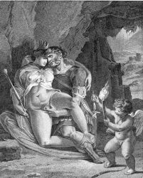 aeneas, cupid, dido_of_carthage, dido_of_carthage_(roman_mythology), eros