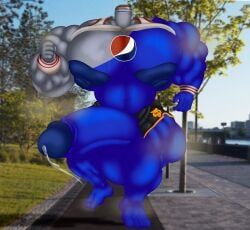 pepsiman, pepsi, kindaporn, balls, big_penis