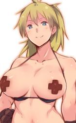nikaidou_(dorohedoro), dorohedoro, q_hayashida, big_breasts, bikini_bottom_aside