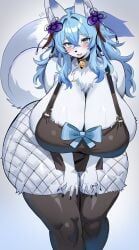 lily_mari, kakuteki11029, arctic_fox, fishnet, fishnet_legwear
