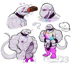 poppin, bara, big_balls, big_penis, blush