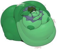 bellagarth_the_brave, burgerkurger, 1girls, ass_expansion, belly_expansion