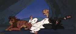 kiara_(the_lion_king), kovu_(the_lion_king), disney, the_lion_king, kiwikiwi555