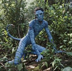 lo'ak, na'vi, avatar, avatar:_the_way_of_water, 1boy