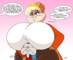 buster_bunny, patricia_bunny, the_looney_tunes_show, tiny_toon_adventures, valentine's_day