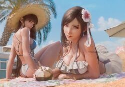 eve_(stellar_blade), tifa_lockhart, final_fantasy, final_fantasy_vii, final_fantasy_vii_remake