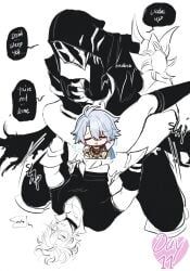 flame_reaver_(honkai:_star_rail), phainon_(honkai:_star_rail), honkai:_star_rail, honkai_(series), 2boys