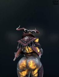 mesa_(warframe), warframe, qzk_forte, bbw, big_ass