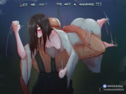 sadako_yamamura, the_trapper, yamamura_sadako, dead_by_daylight, bedbug_(artist)