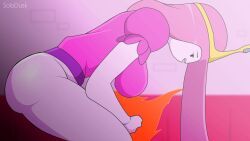 princess_bubblegum, princess_flame, adventure_time, solodusk57, 1futa