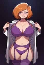 ann_possible, kim_possible, guy90, 1girls, belly