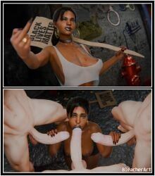 sheva_alomar, black_lives_matter, politics, resident_evil, resident_evil_5