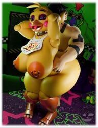 runaboo_chica, toy_chica_(fnaf), five_nights_at_freddy's, scrapkill, beak