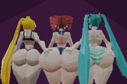 akita_neru, hatsune_miku, kasane_teto, fanloid, project_diva