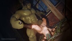 hulk, thor_(marvel), marvel, marvel_comics, average_neighbor