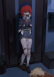 arima_kana, oshi_no_ko, impactinjury, ball_gag, bondage