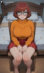 velma_dinkley, cuckold_phone, patreon, scooby-doo, crosswater