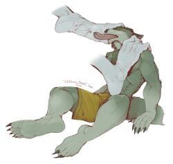 gigren_(artist), kredri, anthro, barefoot, bear