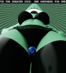 80lines, 1_eye, black_bra, black_legwear, black_nails