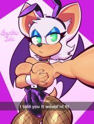 rouge_the_bat_(cosplay), sonic_(series), sonic_the_hedgehog_(series), chuchujelly, angry