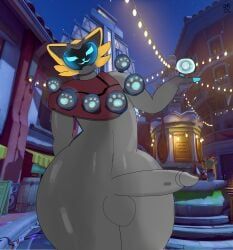 protogen, blizzard_entertainment, overwatch, anthro, balls
