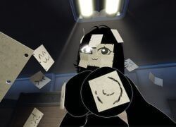 scribbles_(doors), doors_(roblox), roblox, roblox_game, 1girl