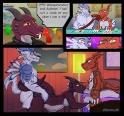 digimon_(species), guilmon, weregarurumon, bandai_namco, digimon