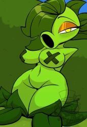 peablaze_(leafpaw), peashooter_(pvz), electronic_arts, plants_vs_zombies, popcap