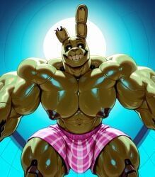 springtrap_(fnaf), five_nights_at_freddy's, five_nights_at_freddy's_3, fnaf, 1boy