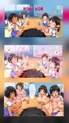 cocoa_(muchi_muchi), muchi_muchi_kyosei_seicho_ata, kotosanomaa, maron_maron, 1boy