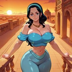 nico_robin, one_piece, 1girl, ass, bikini