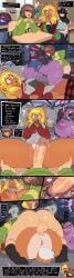 background_character, background_characters, catti_(deltarune), jockington_(deltarune), kris_(deltarune)