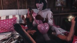 skyrim, the_elder_scrolls, 1girl, animal, animal_genitalia