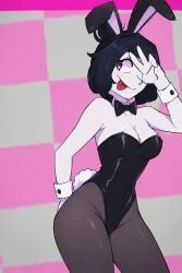 gracy_draw, bunnysuit, female