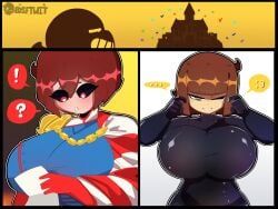 chara, chara_(undertale), female_chara, female_frisk, frisk