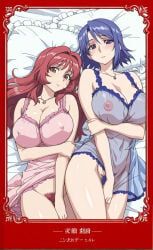 katsuragi_mai, takama_kozue, aniyome_wa_ijippari, lover-in-law, 2girls