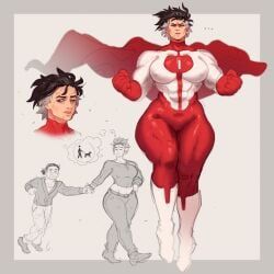 debbie_grayson, devon_grayson, omni-man, omni-woman, viltrumite