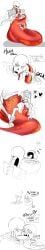 papyrus, papyrus_(underfell), papyrus_au, sans, sans_(underfell)
