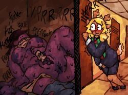 noelle_holiday, susie_(deltarune), deltarune, undertale_(series), scaliescum