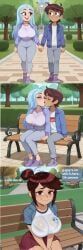 andrea_davenport, molly_mcgee, ollie_chen, disney, the_ghost_and_molly_mcgee