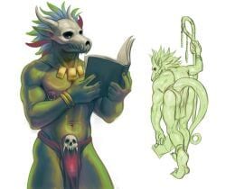 lihzahrd, witch_doctor_(terraria), terraria, hardonware, anthro