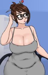 mei_(overwatch), blizzard_entertainment, overwatch, rottedpaint, 1girls